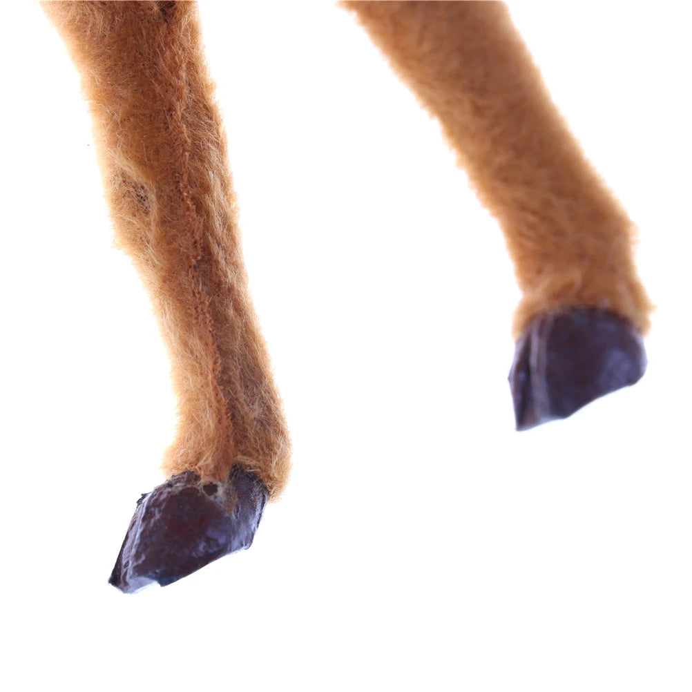 New Christmas Simulation Plush Reindeer Xmas Elk Plush TOY New Year Decorations